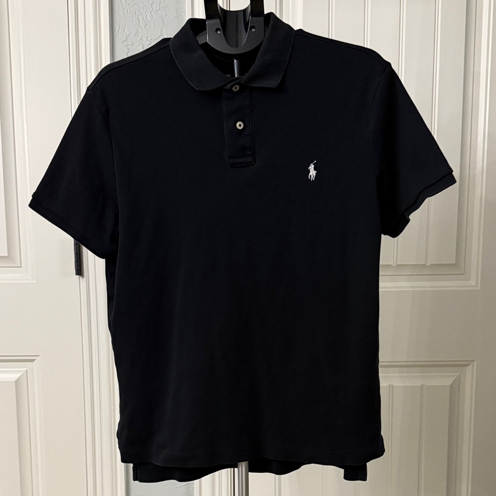 Polo by Ralph Lauren Men's Classic Black Polo Shirt